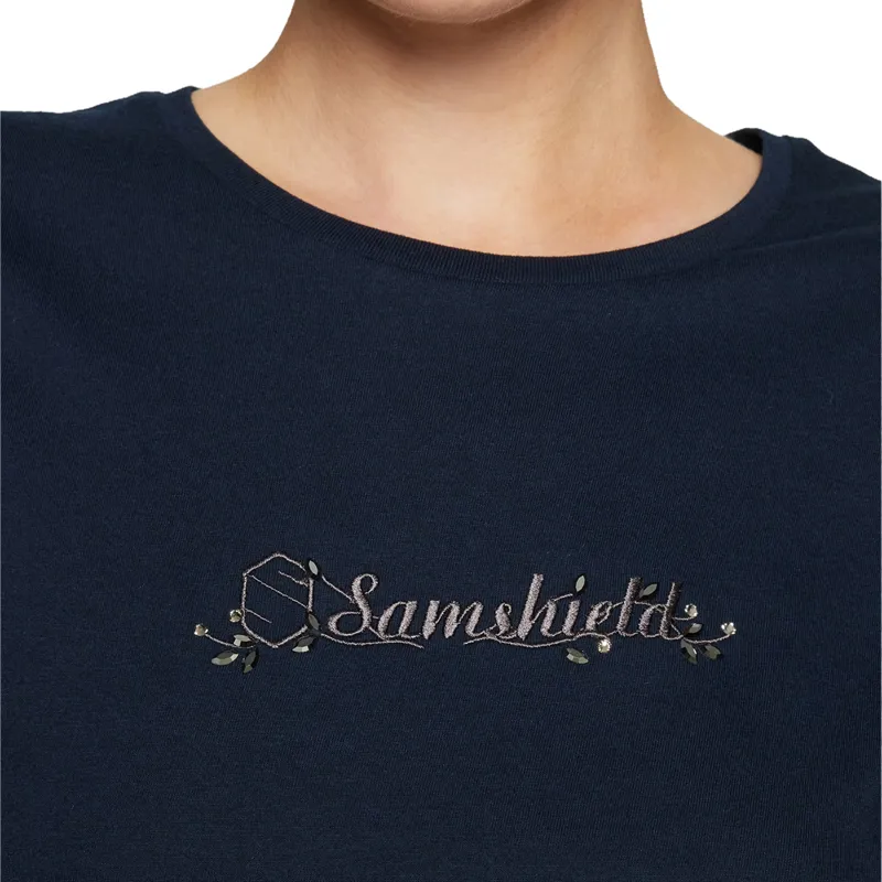 Samshield Sylvia Womens T-Shirt - Navy-2