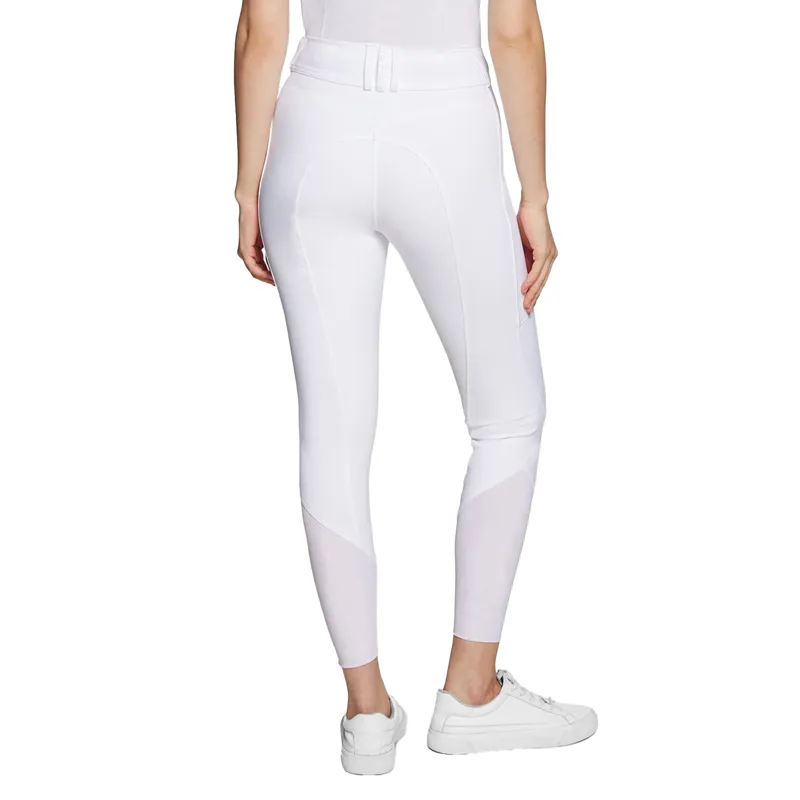Samshield Tallia Knee Grip Ladies Competition Riding Tights - White-1