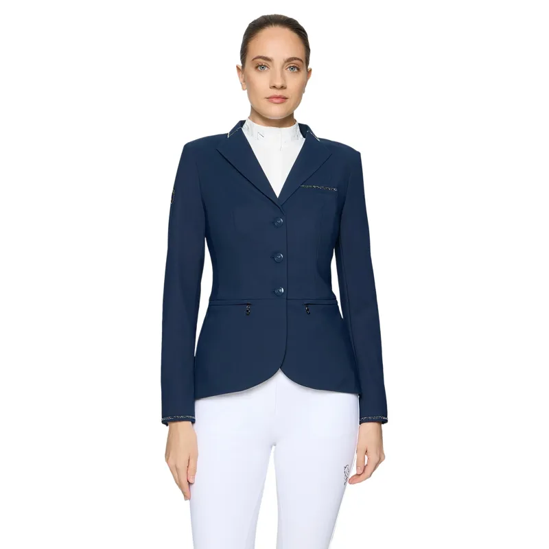 Samshield Victorine Womens Crystal Fabric Show Jacket - Cosmic Blue