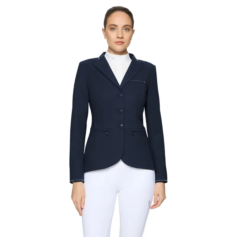 Samshield Victorine Womens Crystal Fabric Show Jacket - Navy