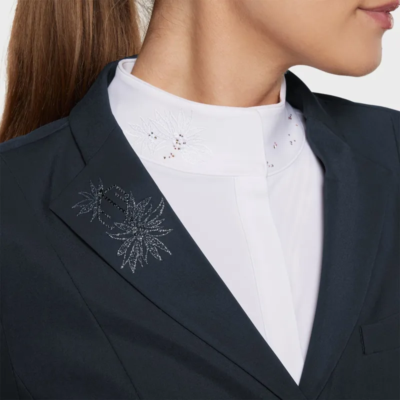 Samshield Victory Ladies Spring Flower Show Jacket - Navy-2