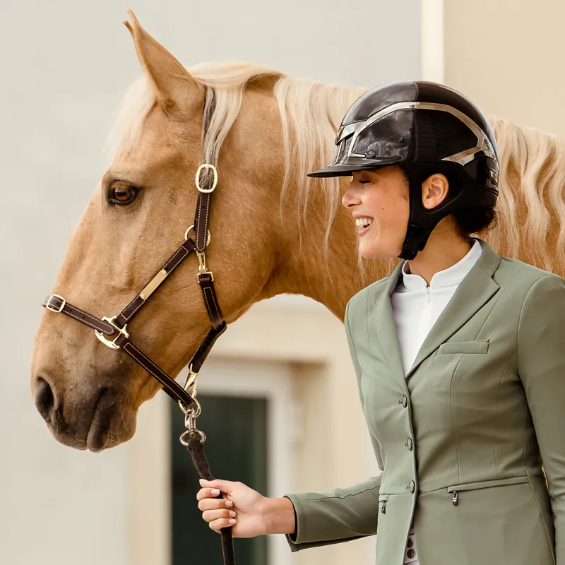 Samshield XJ Riding Hat - Glossy Black-2