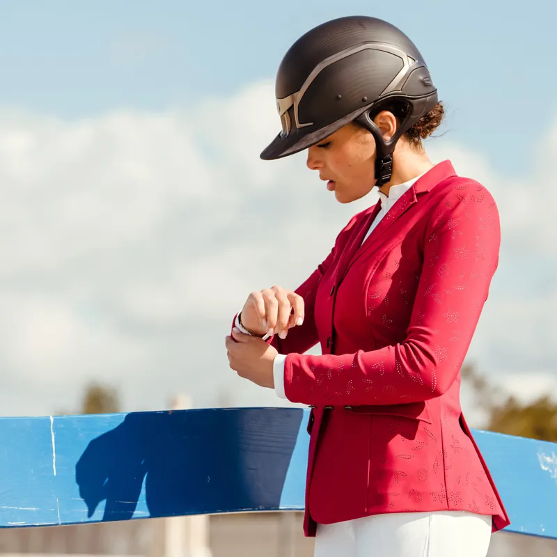 Samshield XJ Miss Riding Hat - Matt Black-3