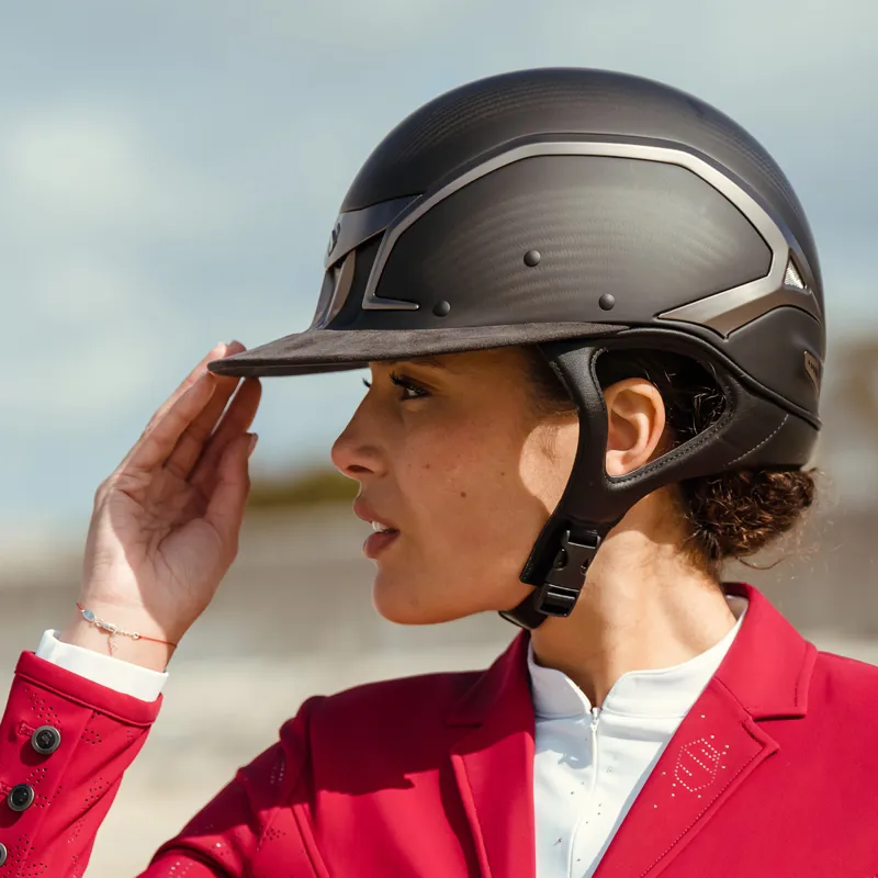 Samshield XJ Miss Riding Hat - Matt Black-4