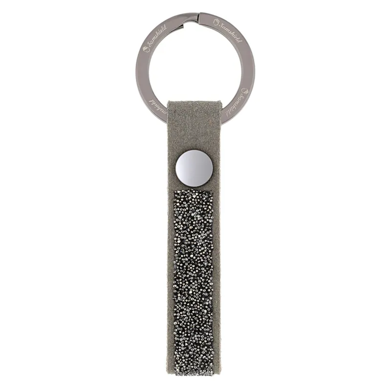 Samshield Crystal Fabric Keyring - Grey/Metal Eclipse-2