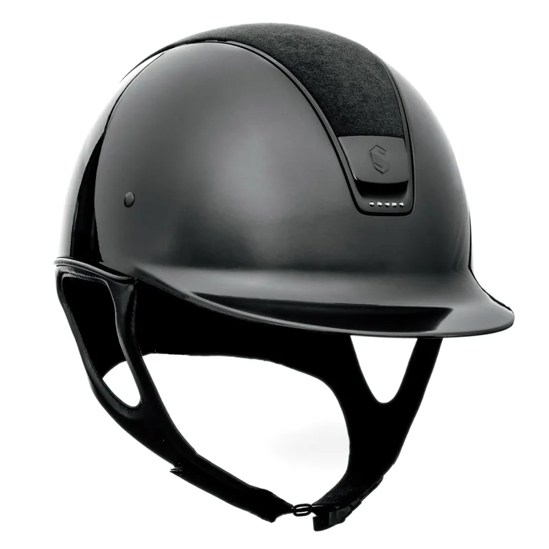 Samshield Glossy Standard Limited Edition Riding Hat - Black