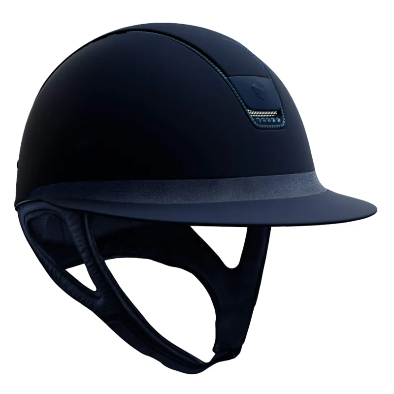 Samshield Miss Shield Shadowmatt Matt Trim/Blason 255 Hat - Blue