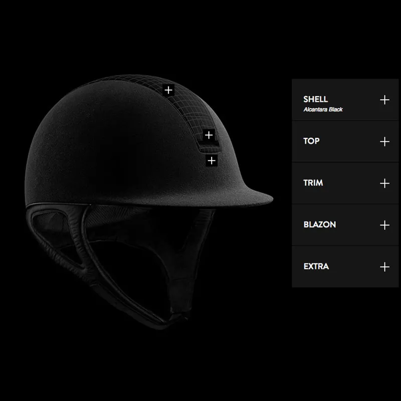 Samshield Premium Riding Hat Customisation Redpost Equestrian