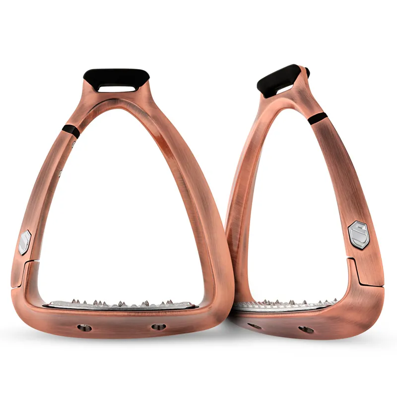 Samshield ShieldRup Stirrup Irons - Pink Gold-2
