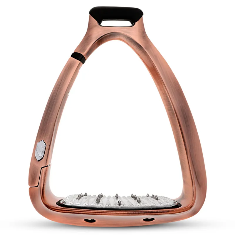 Samshield ShieldRup Stirrup Irons - Pink Gold-1