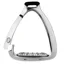 Samshield ShieldRup Stirrup Irons - Brushed Aluminium