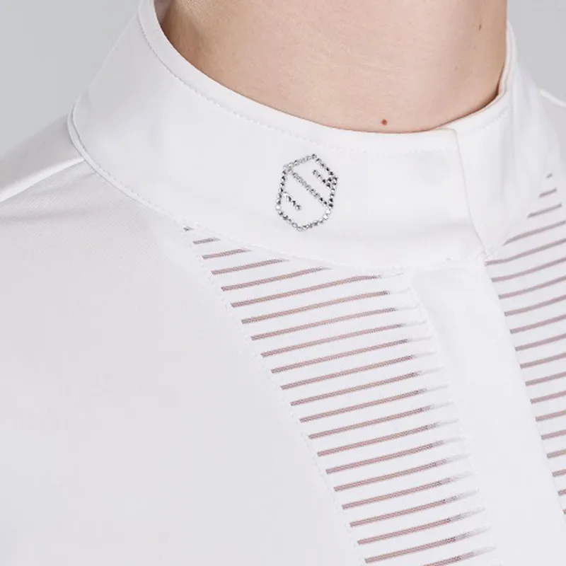 Samshield Apolline Ladies Show Shirt - White-1