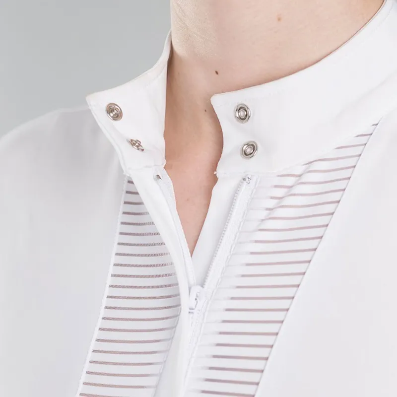 Samshield Apolline Ladies Show Shirt - White-3