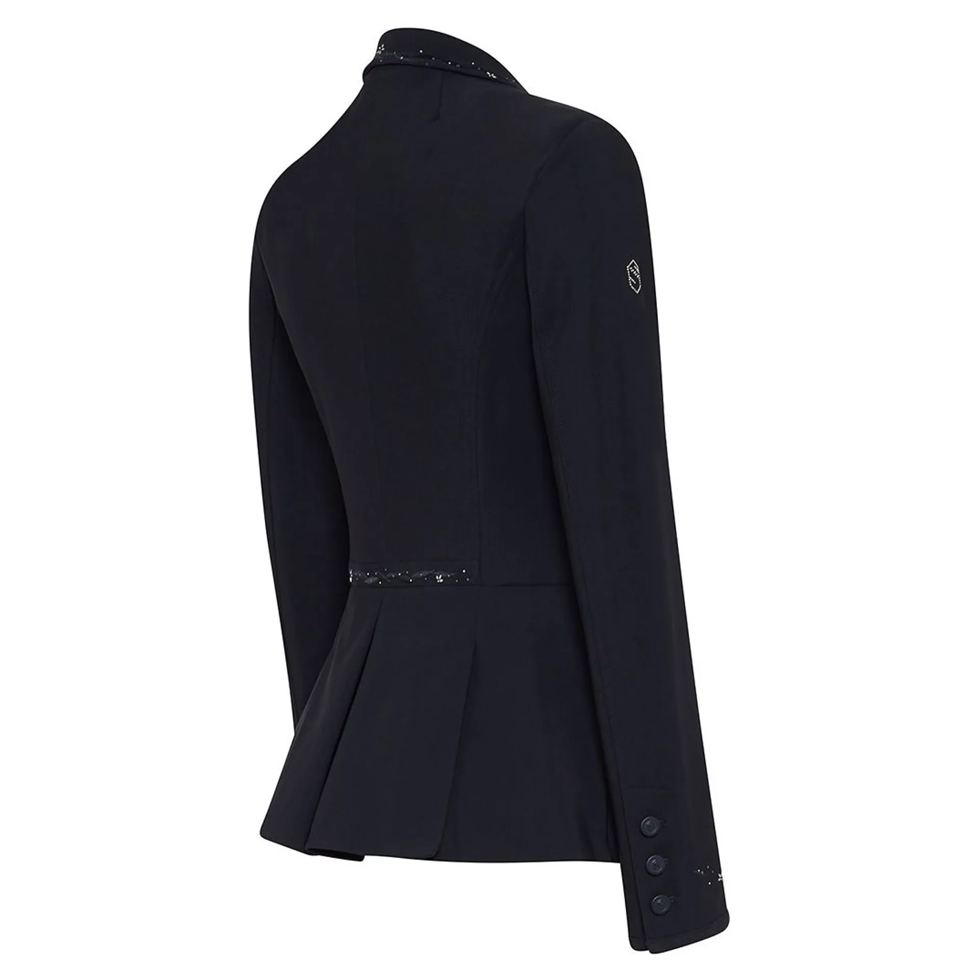 Veste D'équitation Samshield Florida Show - Femme, Taille US 12 / FR 42, Bleu Marine, Neuve