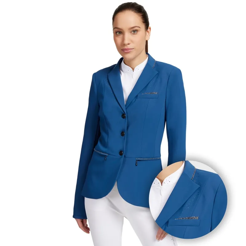 Samshield Victorine Crystal Ladies Competition Jacket Poseidon