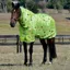 Saxon Mesh Combo Neck Fly Rug - Hedgehogs