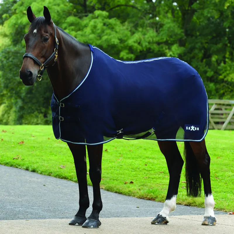 Saxon Element Net Cooler Rug - Navy/Blue