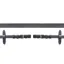 Schockemohle Rubber Grip Reins with Buckles - Black/Gold