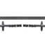 Schockemohle Rubber Grip Reins with Buckles - Black/Silver