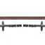 Schockemohle Neo Line Rubber Reins with Buckles - Brown/Silver