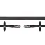 Schockemohle Rubber Reins with Clips - Black/Silver