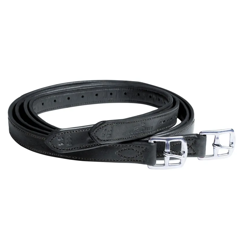 Schockemohle Chantilly Stirrup Leathers - Black/Black