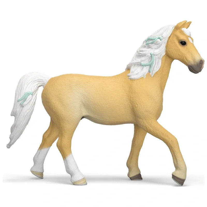 Schleich Horse Club Harlow Luna White x Popcorn Toy Pony
