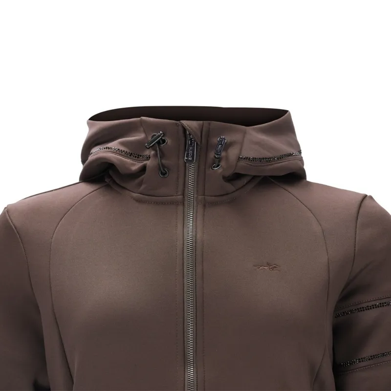 Schockemohle Sophie Style Womens Full Zip Jacket - Mocca-2
