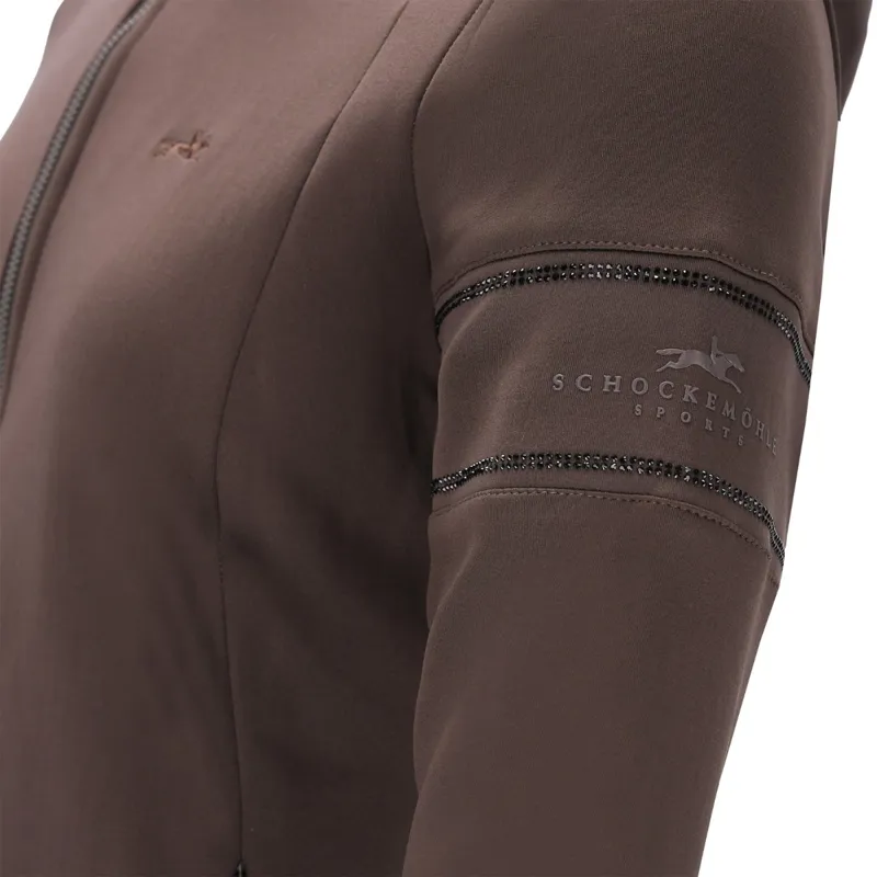 Schockemohle Sophie Style Womens Full Zip Jacket - Mocca-1