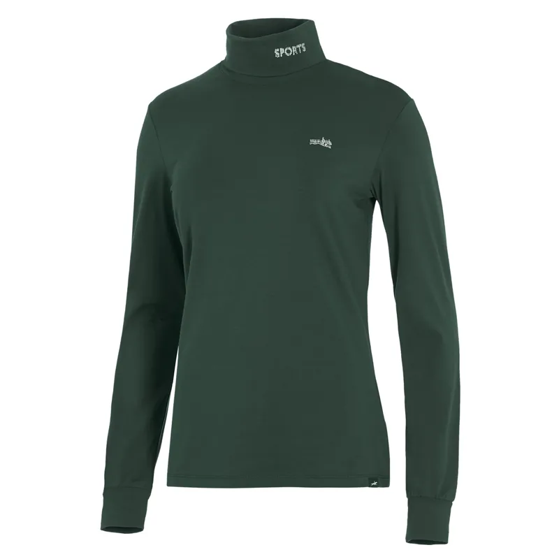 Schockemohle Amber Style Ladies Turtleneck Top - Bottle - X-Large