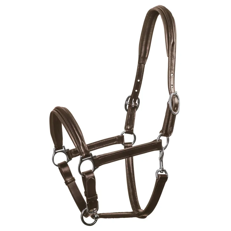 Schockemohle Ulm Leather Headcollar - Brown