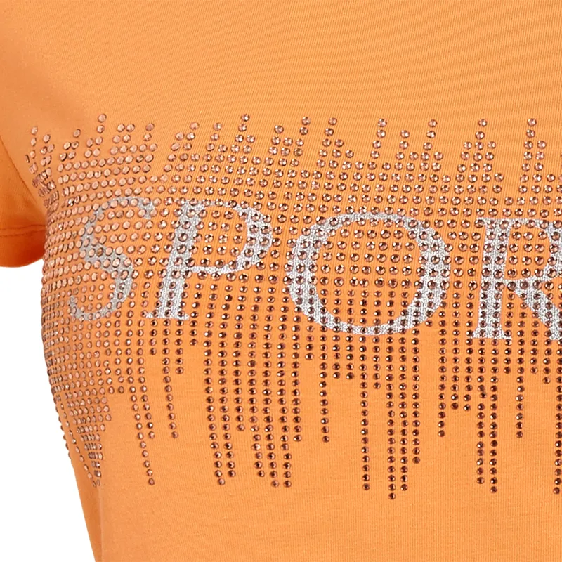 Schockemohle Lena Style Ladies T-Shirt - Mandarin-1