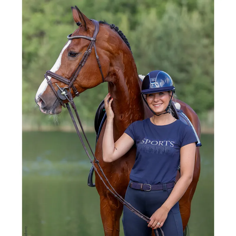 Schockemohle Lena Style Ladies T-Shirt - Night-2