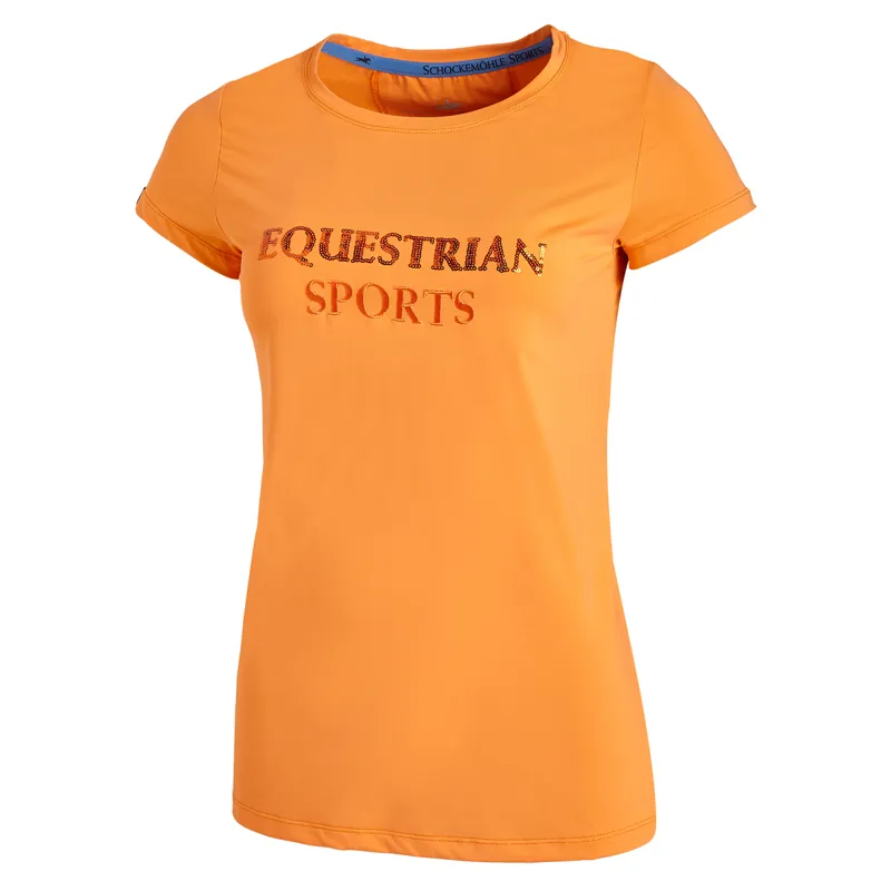 Schockemohle Lisa Style Ladies T-Shirt - Mandarin