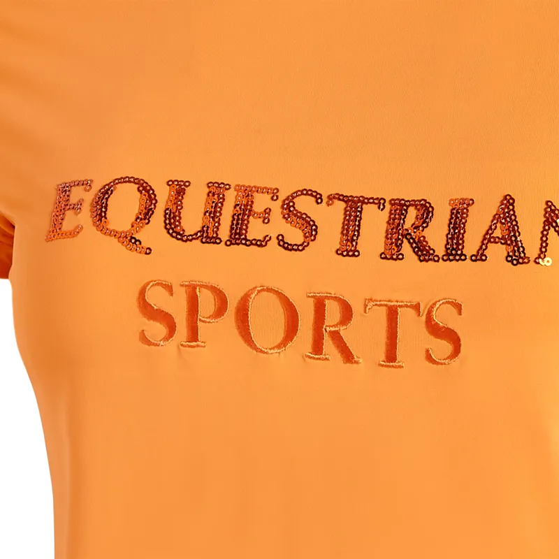 Schockemohle Lisa Style Ladies T-Shirt - Mandarin-1