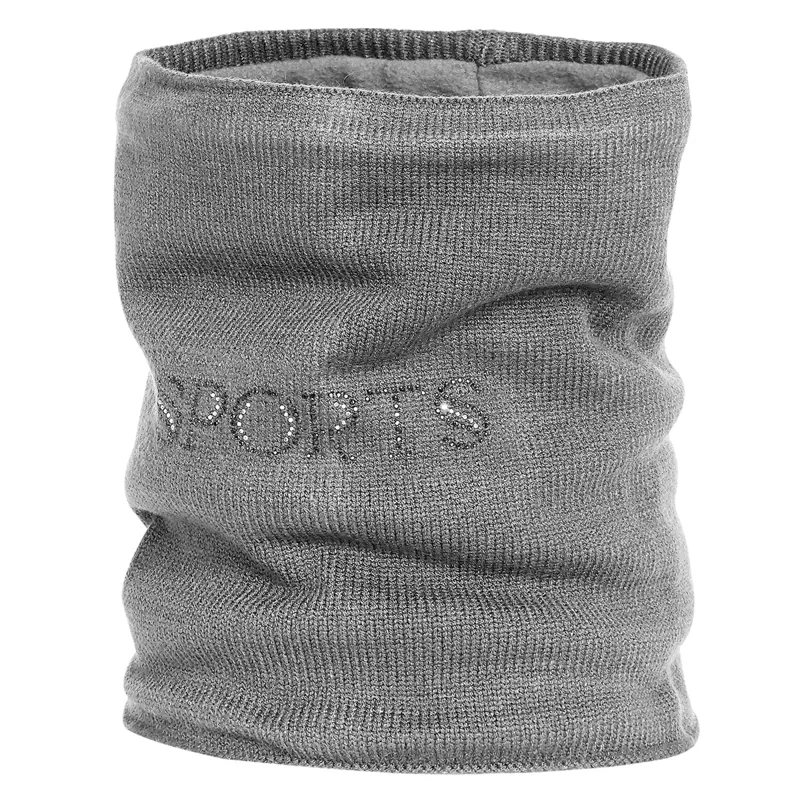 Schockemohle Glossy Tube Neck Warmer - Silver Grey