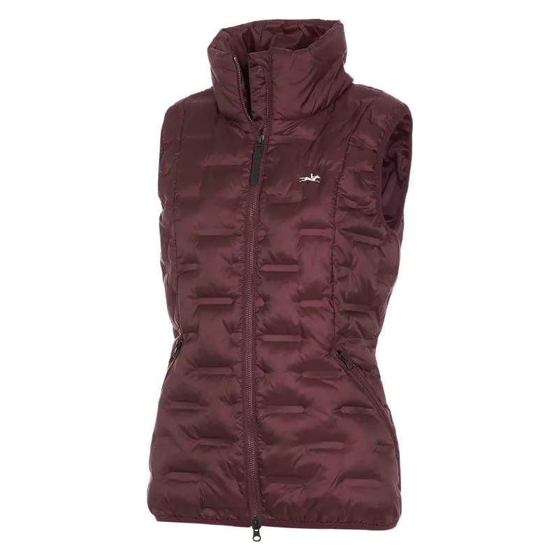 Schockemohle Rose Style Ladies Gilet - Wine