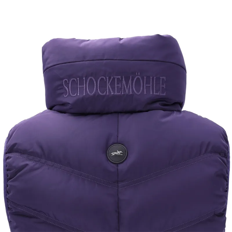 Schockemohle Marleen Womens Gilet - Dark Purple-4