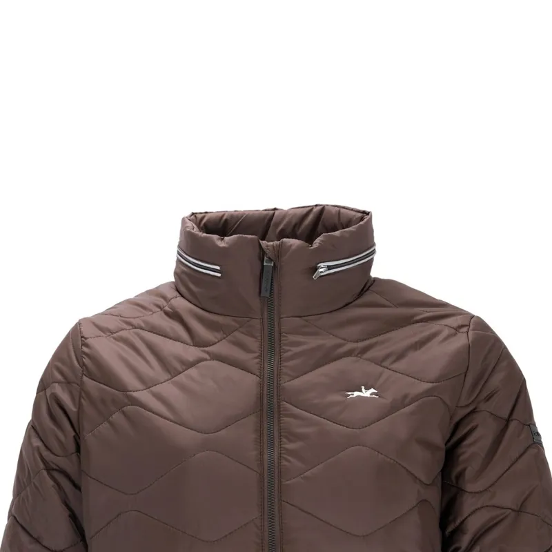 Schockemohle Janet Womens Lightweight Quilted Jacket - Mocca-11