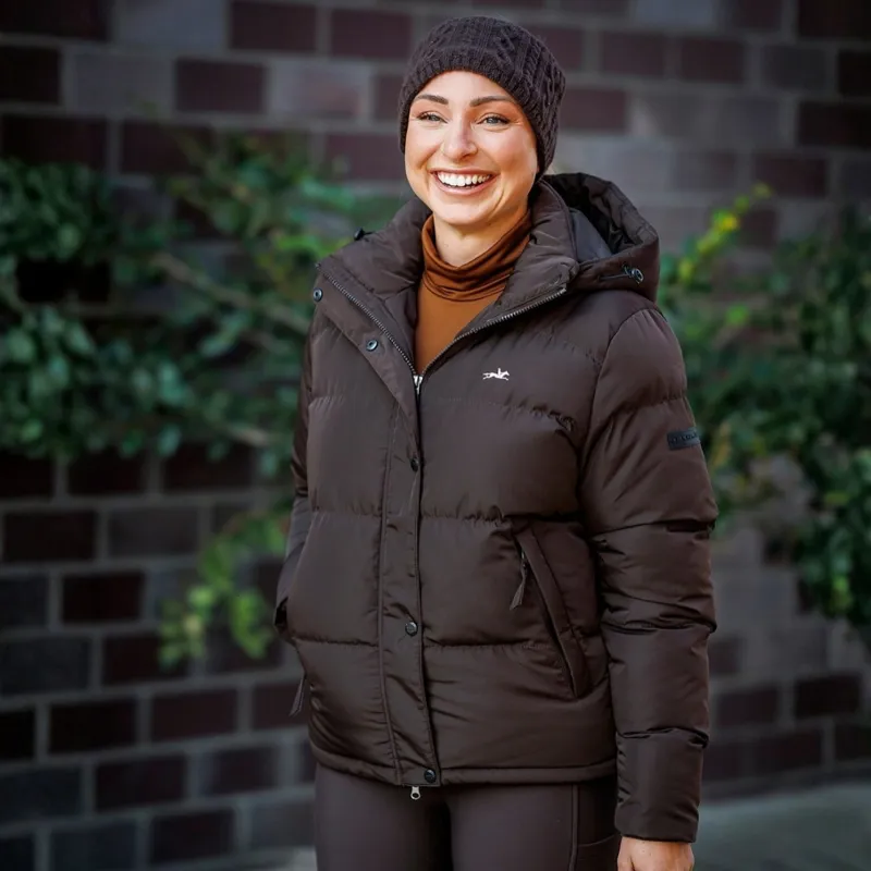 Schockemohle Valentina Womens Padded Jacket - Mocca-6