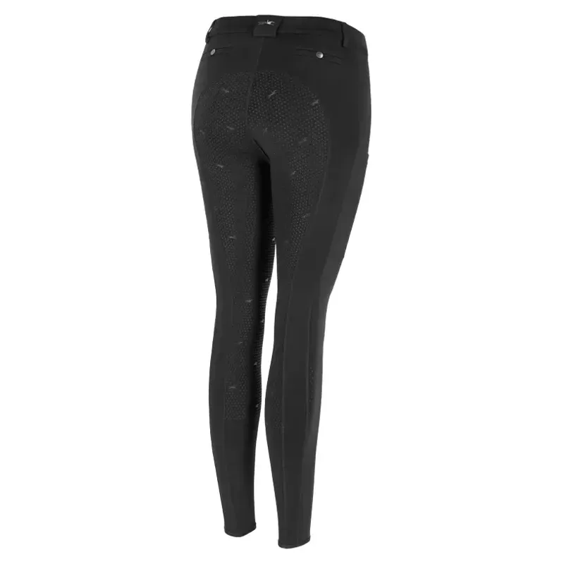 Schockemohle Air Sporty Womens Full Grip Riding Tights - Dark Grey-2