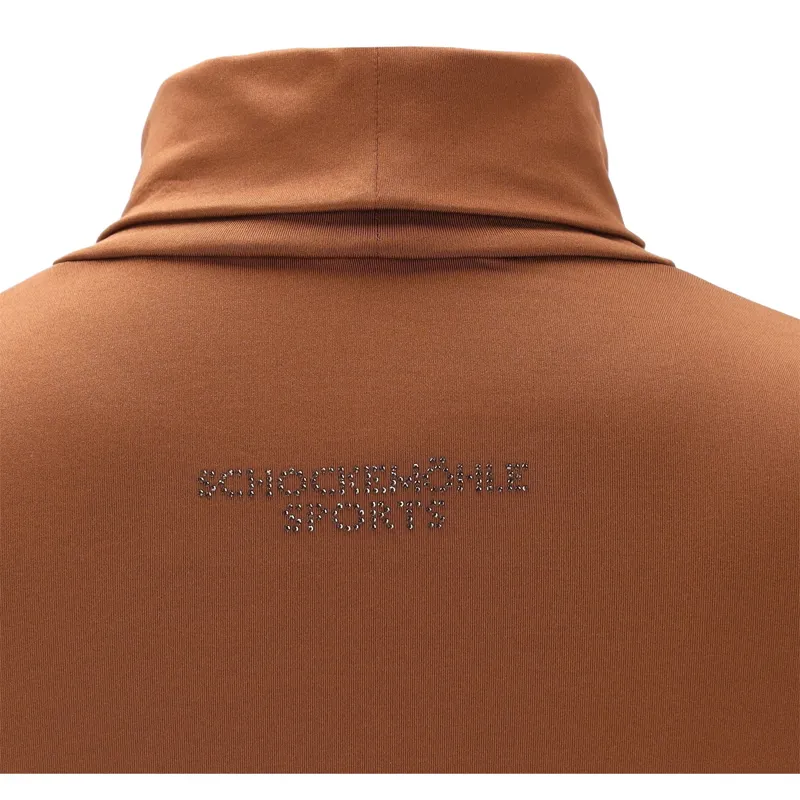 Schockemohle Alba Womens Long Sleeve Training Shirt - Nougat-4