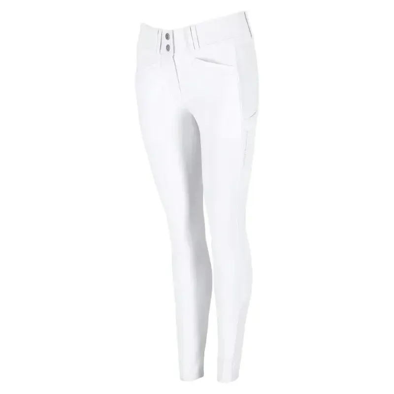 Schockemohle Carola Full Grip Womens Breeches - Optical White