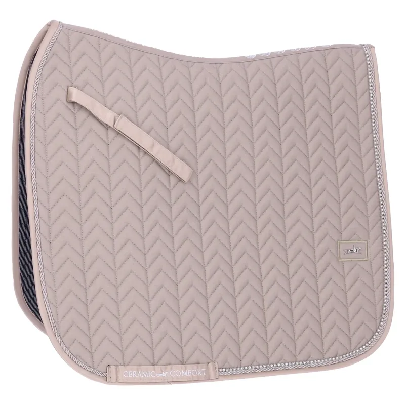 Schockemohle Ceramica Dressage Saddlecloth - Stone