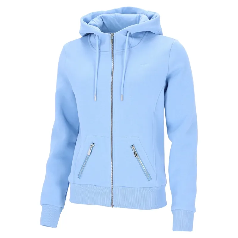 Schockemohle Claire Full Zip Hoodie - Sky Blue