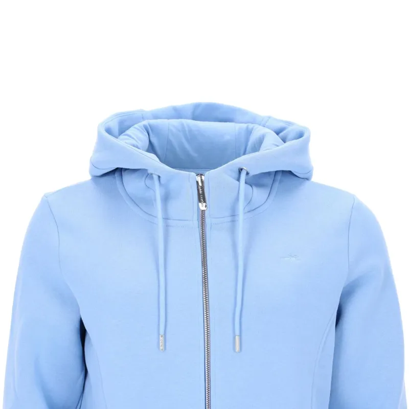 Schockemohle Claire Full Zip Hoodie - Sky Blue-1