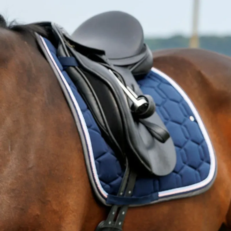 Schockemohle Eco Comfort Dressage Saddlecloth - True Navy Pre-Order-1