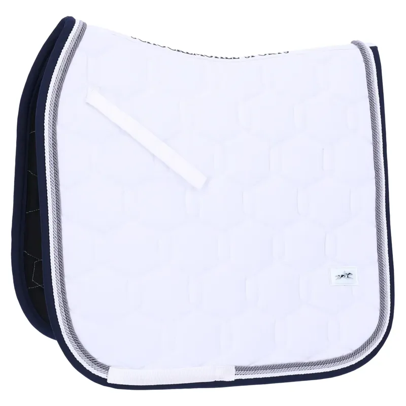 Schockemohle Eco Comfort Dressage Saddlecloth - White Pre-Order