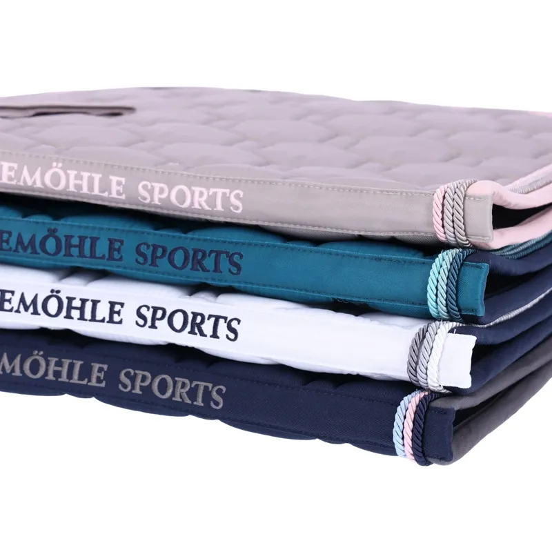 Schockemohle Eco Comfort Jump Saddlecloth - Colonial Blue Pre-Order-2