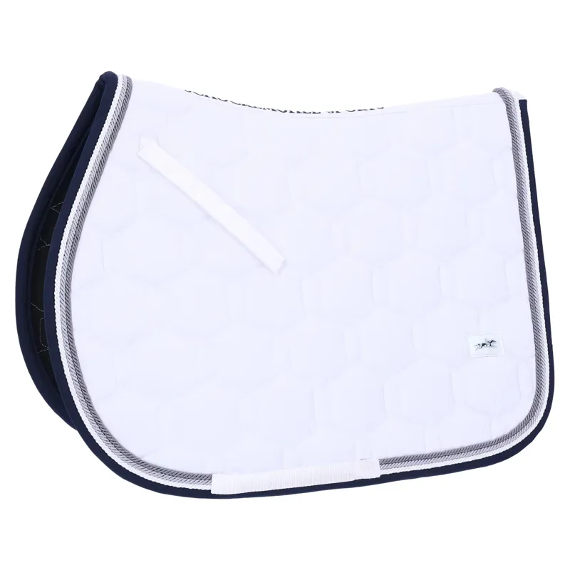 Schockemohle Eco Comfort Jump Saddlecloth - White Pre-Order